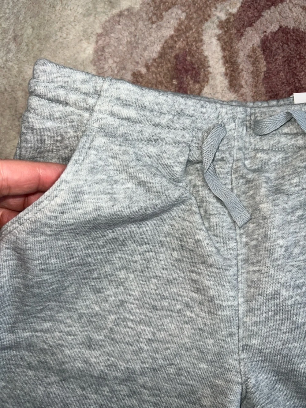 NEW Epic Threads Light Gray Pull On Drawstring Shorts - Picture 2 of 7